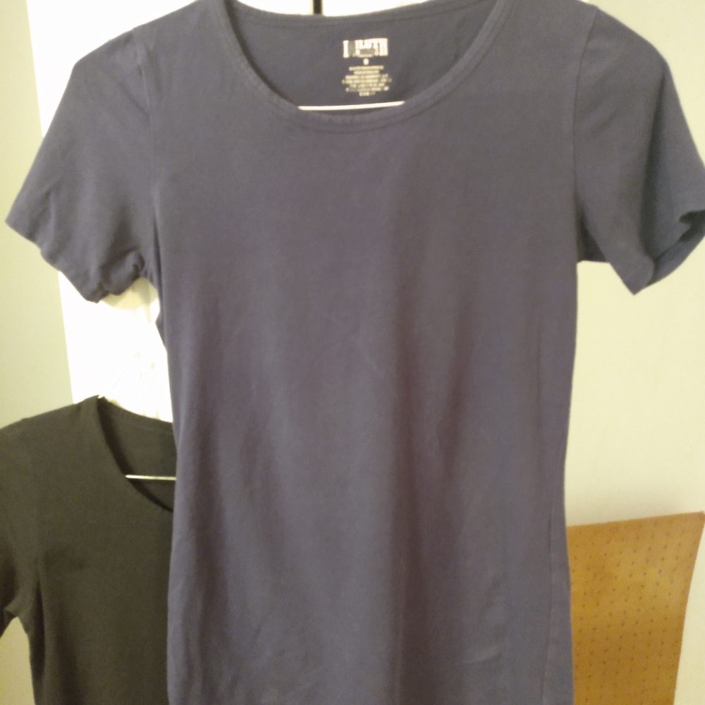 Duluth Women's No-yank t-shirt Navy Blue